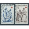 Francja - Nr 1175 - 76 1957r - Czerwony Krzyż