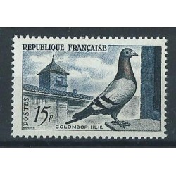 Francja - Nr 1119 1957r - Ptak