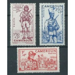 Kamerun - Nr 172 - 74 1941r - Militaria - Kol. francuskie