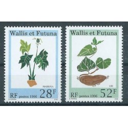 Wallis & Futuna - Nr 692 - 93 1996r - Kwiaty