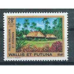 Wallis & Futuna - Nr 584 1990r - Drzewa