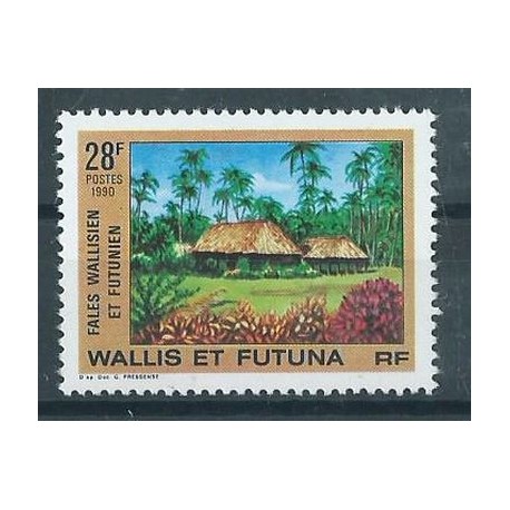 Wallis & Futuna - Nr 584 1990r - Drzewa