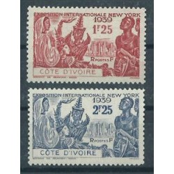 Wybrzeże Kości Słoniowej - Nr 165 - 66 1939r - Kol. francuskie