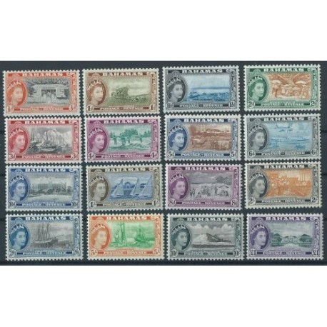 Bahama - Nr 163 - 78 1954r - Marynistyka -  Ryby - Kol. angielskie