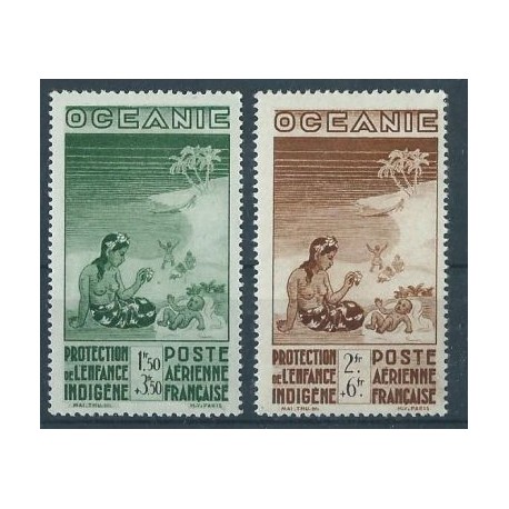 Oceania - Nr 159 - 60 1942r - Kol. francuskie