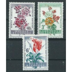 Belgia - Nr 1179 - 81 1960r - Kwiaty