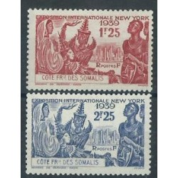 Somalia - Nr 183 - 84 1939r - Kol. francuskie