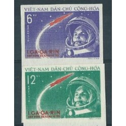 Wietnam N.  - Nr 166 - 67 A 1961r - Kosmos