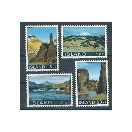 Islandia - Nr 434 - 37 1970r - Krajobrazy