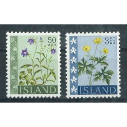 Islandia - Nr 359 - 60 1962r - Kwiaty