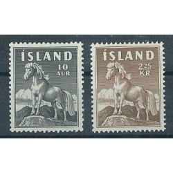 Islandia - Nr 325 - 26 1958r - Konie