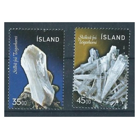 Islandia - Nr 893 - 94 1998r - Minerały