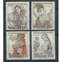 Czechosłowacja - Nr 1051 - 54 1957r - Folklor