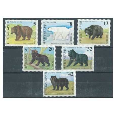 Bulgaria - Nr 3703 - 08 1988r - Ssaki