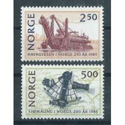 Norwegia - Nr 936 - 37 1985r - Pogłebiarka - Marynistyka