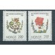 Norwegia - Nr 906 - 07 1984r - Warzywa - Kwiaty