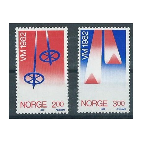 Norwegia - Nr 853 - 54 1982r - Sport