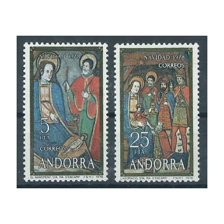 Andora Hiszp. - Nr 118 - 19 1998r - Boże Narodzenie