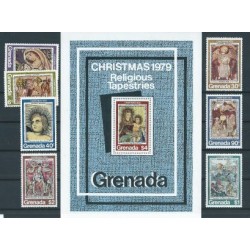 Grenada - Nr 983 - 89 Bl 85 1979r - Boże Narodzenie