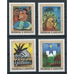 Samoa - Nr 442 - 45 1980r - Boże Narodzenie - Malarstwo