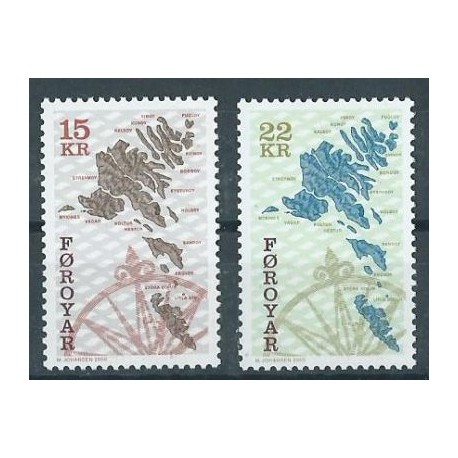 Wyspy Owcze - Nr 379 - 80 2000r