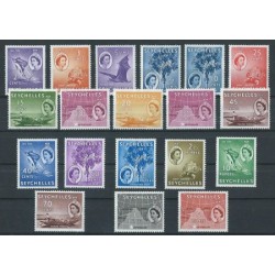Seszele - Nr 170 - 88 1954r - Ryby - Ssaki - Kol. angielskie