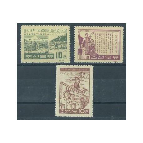 Korea N. - Nr 290 - 92 1961r