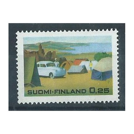 Finlandia - Nr 647 1968r - Samochód