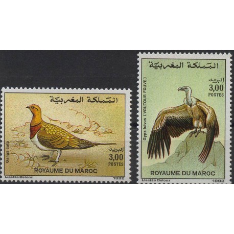 Maroko - Nr 1219 - 20 1992r - Ptaki