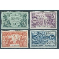 Guyana Fr. - Nr 152 - 55 1931r - Marynistyka - Kol. francuskie