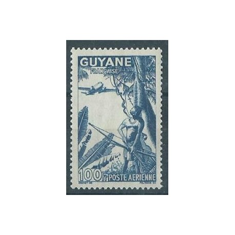 Guyana Fr. - Nr 201 1944r - Drzewa - Kol. francuskie