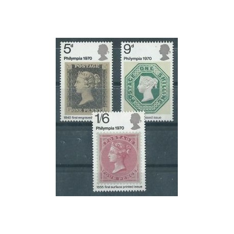 Wielka Brytania - Nr 555 - 57 1970r