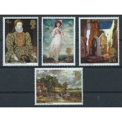 Wielka Brytania - Nr 489 - 92 1968r - Malarstwo