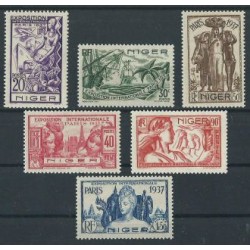 Niger - Nr 077 - 82 1937r - Marynistyka - Kol. francuskie