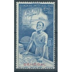 Senegal - Nr 204 - 1942r - Marynistyka - Kol. francuskie