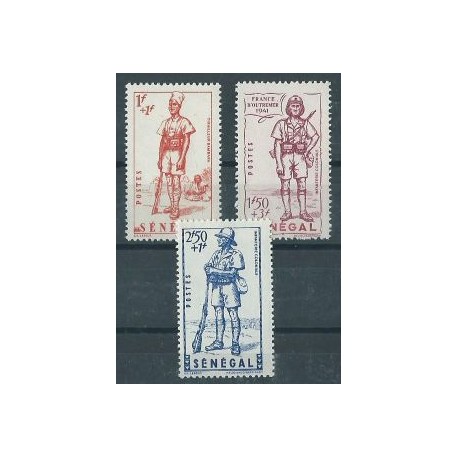 Senegal - Nr 192 - 94 1941r - Militaria