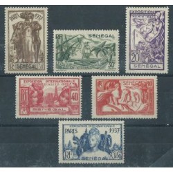 Senegal - Nr 164 - 69 1937r - Marynistyka - Kol. francuskie