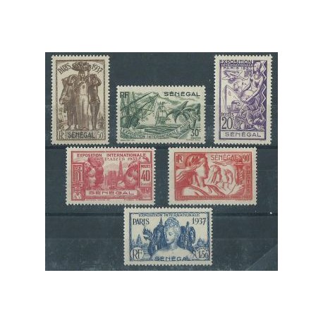 Senegal - Nr 164 - 69 1937r - Marynistyka - Kol. francuskie