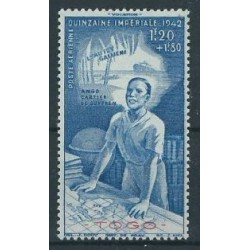 Togo - Nr 176 1942r - Marynistyka - Kol. francuskie