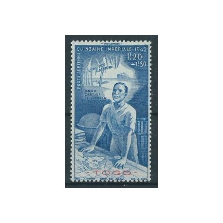 Togo - Nr 176 1942r - Marynistyka - Kol. francuskie