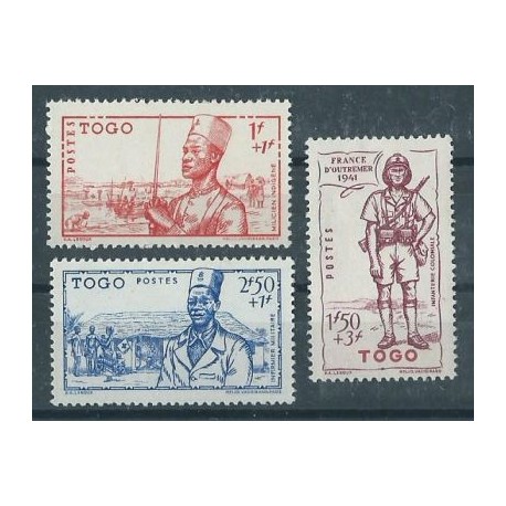 Togo - Nr 156 - 58 1941r - Militaria - Kol. francuskie