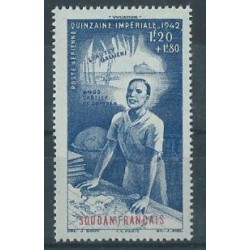 Sudan Fr. - Nr 140 1942r - Marynistyka - Kol. francuskie