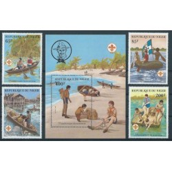 Niger - Nr 796 - 99 Bl 37 1982r - Scauting