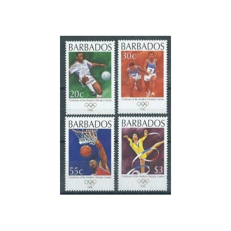 Barbados - Nr 897 - 00 1996r - Sport - Olimpiada