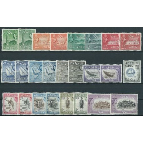 Aden- Nr 049 - 60 , 062 - 74 1953r - Marynistyka - Ssaki - Kol. angielskie