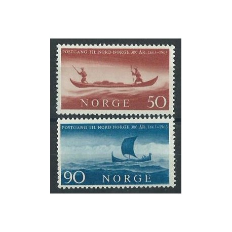 Norwegia - Nr 494 - 95 1963r - Marynistyka