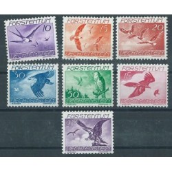 Liechtenstein - Nr 173 - 79 1939r - Ptaki