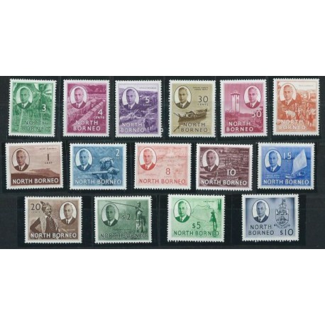 Borneo N. - Nr 277 - 91 1950r - Kol. angielskie