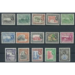 Guyana - Nr 199 - 13 1954r - Ptaki - Ryby - Kol. angielskie