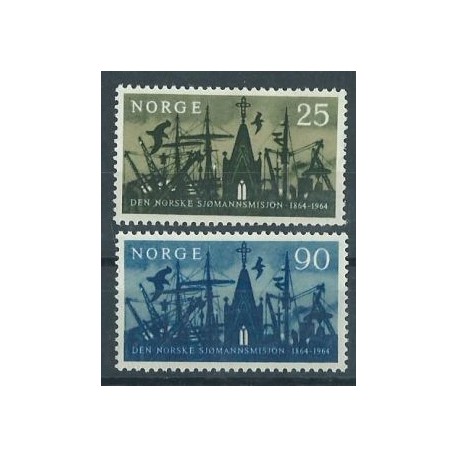 Norwegia - Nr 519 - 20 1964r - Marynistyka